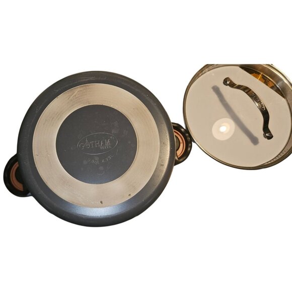 Gotham Steel Stock Pot 5 Quart Large Cooking Pasta Pot Nonstick Big Ceramic Soup - Picture 4 of 12